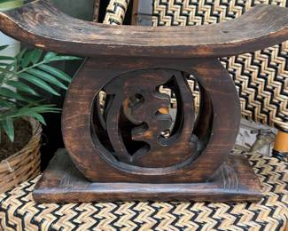 Vintage Ashanti Wisdom Stool