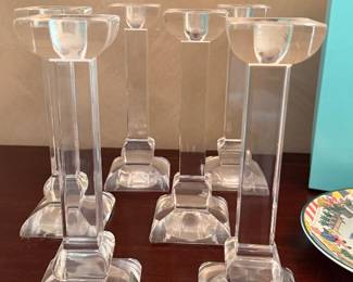 Villeroy&Boch Crystal Candlestick Holders