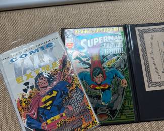 Superman Back for Good Signed