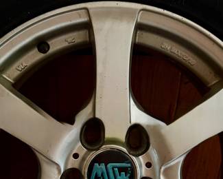 MSW by OZ Rims + Pirelli Tires set of 4 195/55R16