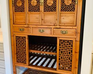Antique  Ching Dynasty c1875 Elmwood Kitchen