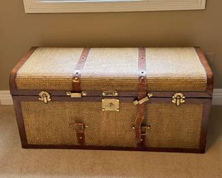Vintage Maitland Smith Trunk