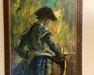 Amazing matador art piece
