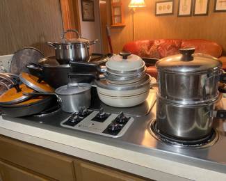 Pots, cookware