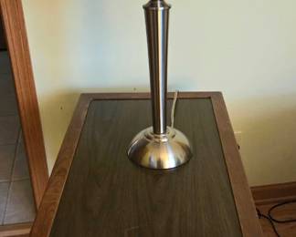 Table and lamp