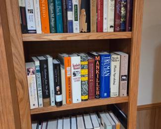 Books and book shelf