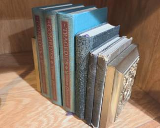 Vintage hardbound books