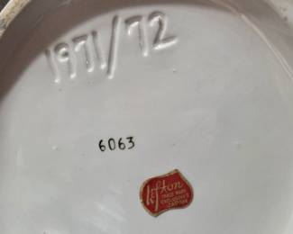 Lefton tea pot markings