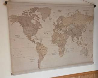 Wall map