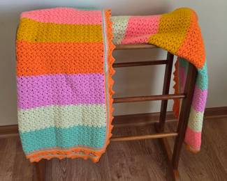 Large crochet blanket 