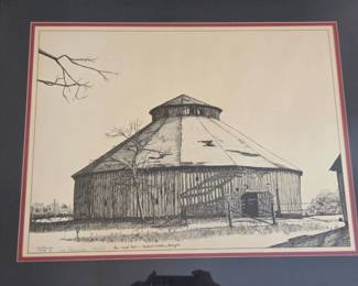 Georgia round barn