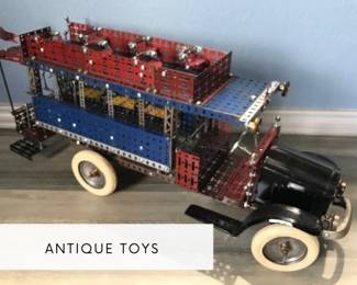 Erector set bus model