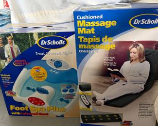 Dr Scholls foot bath and massage mat