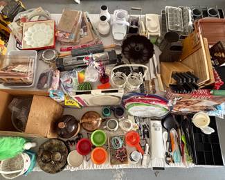 New and antique kitchen ware