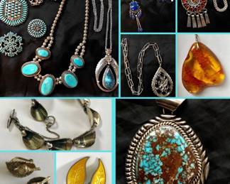 Jewelry from New Mexico and Denmark
