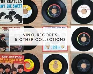 Beatles collection of 45’s