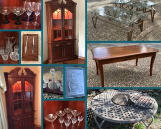 Furniture and stem ware