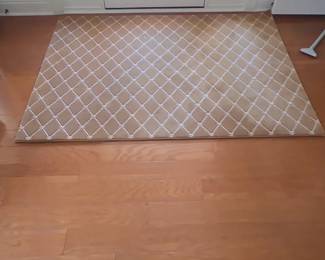 Diamond Lattice Pattern Area Rug