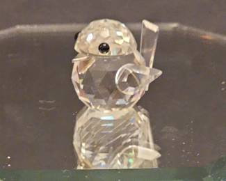 Swarovski Crystal Figurine Mini Sparrow