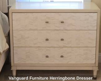 Vanguard Furniture Herringbone Dresser