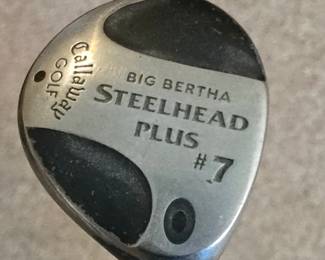 Callaway Big Bertha Steelhead Plus Gems #7 Fairway Wood
