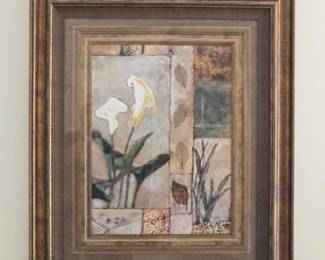 Framed Botanical Art Print Natures Bounty I by Judi Bagnato