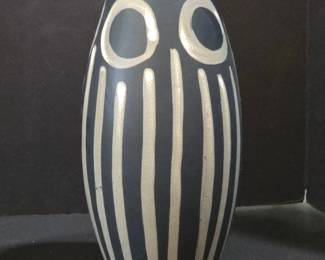 Pablo Picasso Hibou marron noir A.R. Ceramic Vase