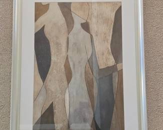 Figure Overlay II Art Print by Megan Meagher