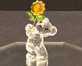 Swarovski Kris Bear A Sunflower for You