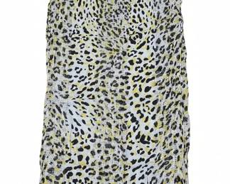 Womens Leopard Print Scarf