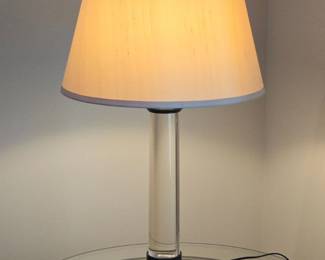 Restoration Hardware Crystal Column Table Lamp