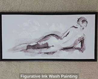 Figurative Ink Wash Painting