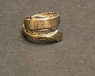 Alvin Sterling Spoon Ring