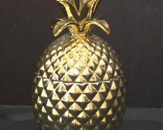 Great Gatherings Golden Hospitality Pineapple Jar