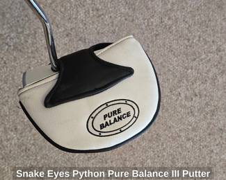 Snake Eyes Python Pure Balance III Putter