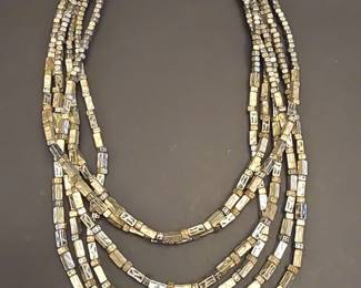 Chicos MultiStrand Beaded Necklace