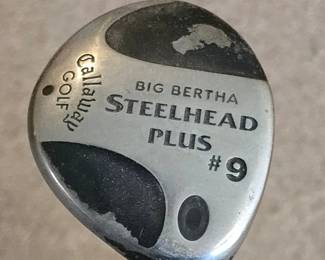 Callaway Big Bertha Steelhead Plus Gems #9 Fairway Wood
