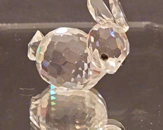 Swarovski Crystal Mini Rabbit Figurine