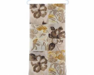 Vintage Floral Scarf