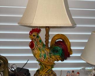 Rooster lamp 