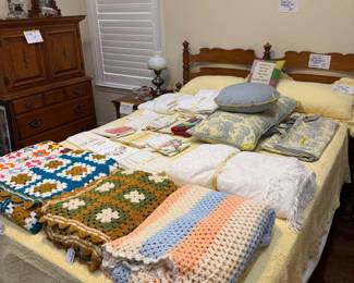 Afghans & linens 