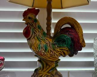 Rooster lamp
