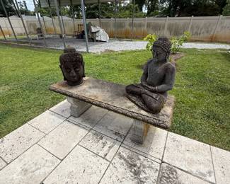 Hammond Blue Moon Estate Sale w/ Mid-Century Furniture, Art & Bronze Statues
