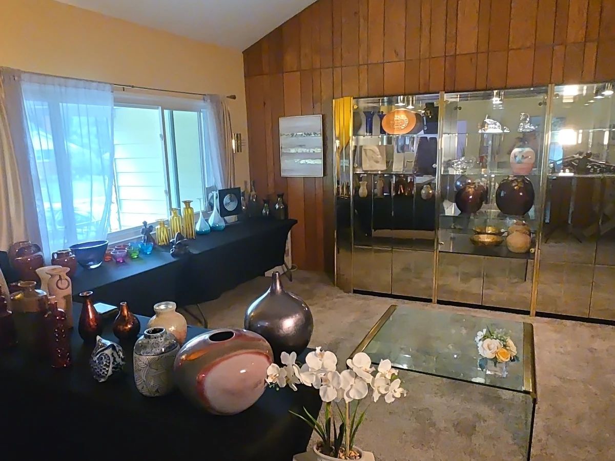 Assorted Decorative Vases and Pottery, including MCM Otagiri OMC
