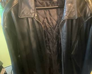 Croft  Barrow Mens Genuine Leather Jacket XLT