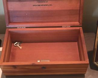 Vintage Lane Cedar Chest Presented by Showtime Networks, Inc.  Miniature or Keepsake Box