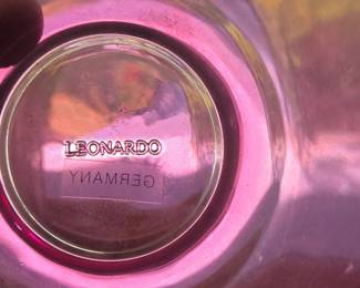 Leonardo Germany Pink Iridescent Glass Bowl second image