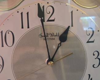 Small World Rhythm Melody Wall Clock second image