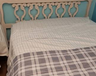 Vintage French Provincial Hollywood Regency Headboard