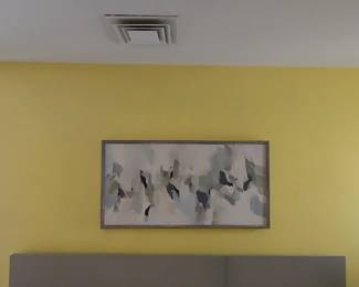 Little Talks I Abstract Landscape Framed Wall Art by Isabelle Z third image